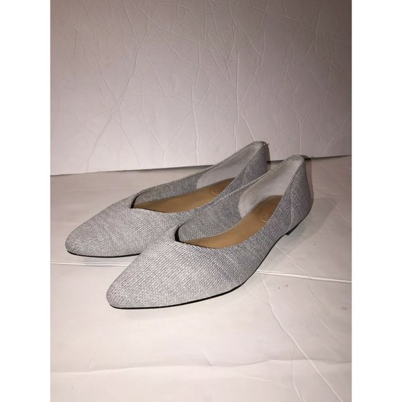 CC Corso Como Julia Knit Pointed Toe Flat Shoes Womens Size 8.5 Gray - Picture 6 of 11